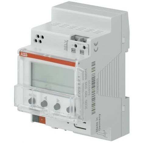 Interrupteur horaire abb fw/s8.2.1 8 canaux avancé