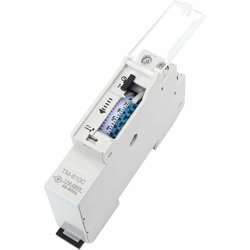 Interrupteur horaire de Rail Interrupteur de Commande de synchronisation de Rail DIN Intelligent Relais de minuterie TM610C 220V pour réverbère