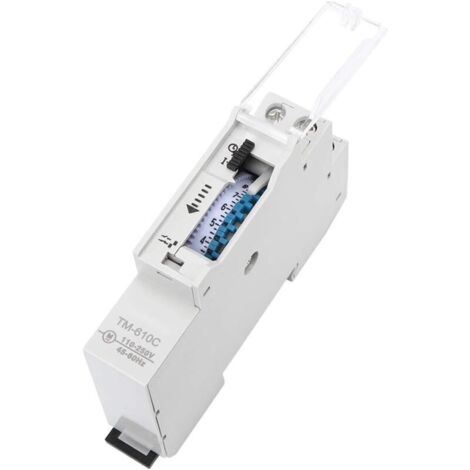 Interrupteur Horaire Mini Précision 1P Rail Synchronisation Intelligent Fonctionnement Manuel Réverbère 220V IP20-AUTRES