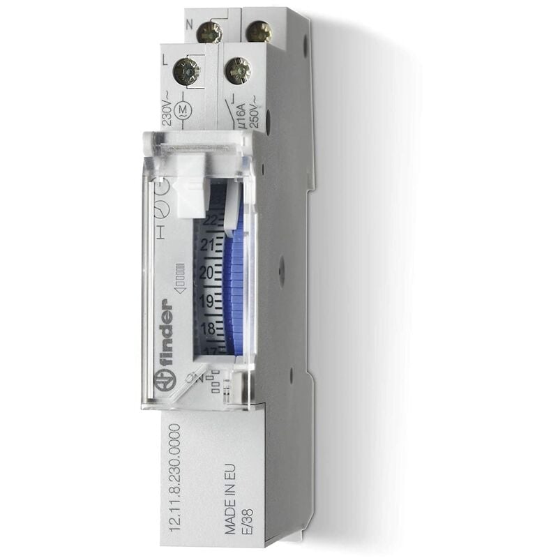 Interrupteur horaire emr Daily 1NO 16 a type 12.11 Finder