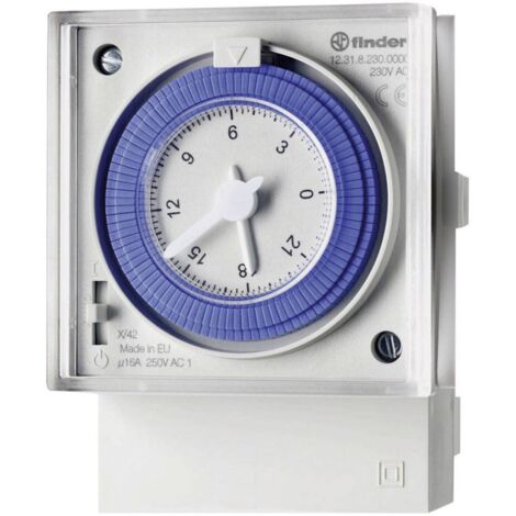 Interrupteur horaire N/A 16 A Finder 12.31.8.230.0000 S78725