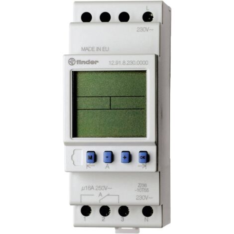 Interrupteur horaire N/A 16 A Finder 12.91.8.230.0000 S78724