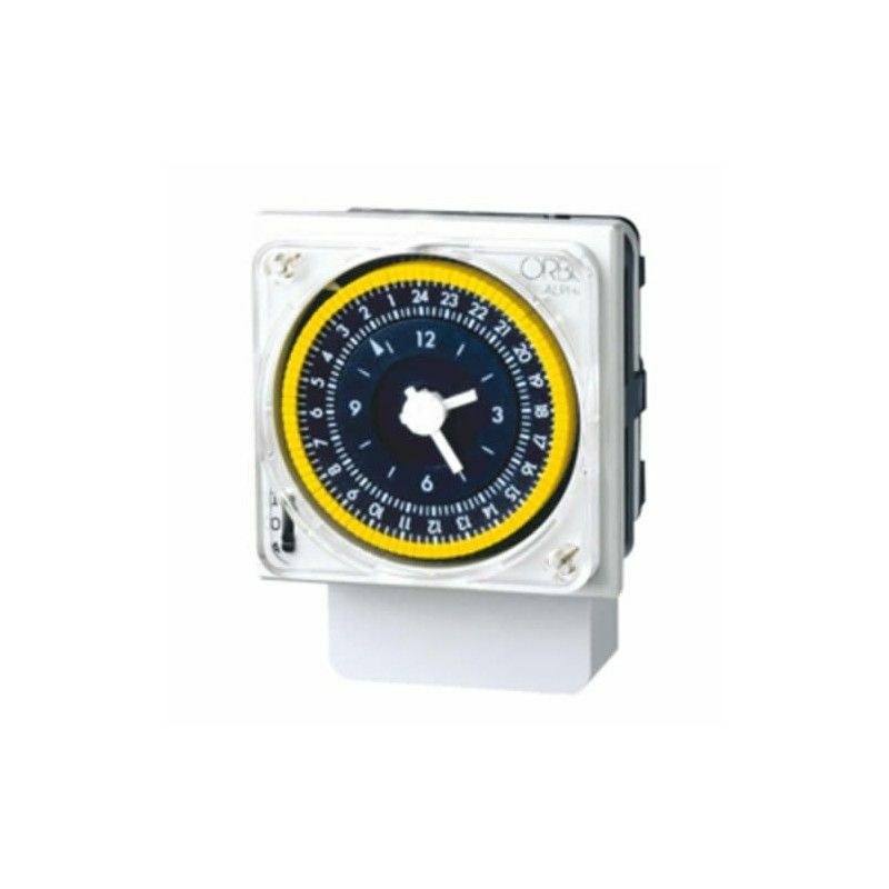 Interrupteur horaire pour rail Orbis Zeitschalttechnik alpha d OB270023 230 v/ac 1 inverseur (rt) 16 a 250 v/ac 1 pc(s) X989801