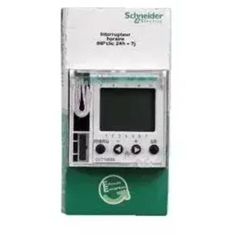 Schneider Electric - Schneider CCT16650 Interrupteur horaire digital ihp'clic 1 canal