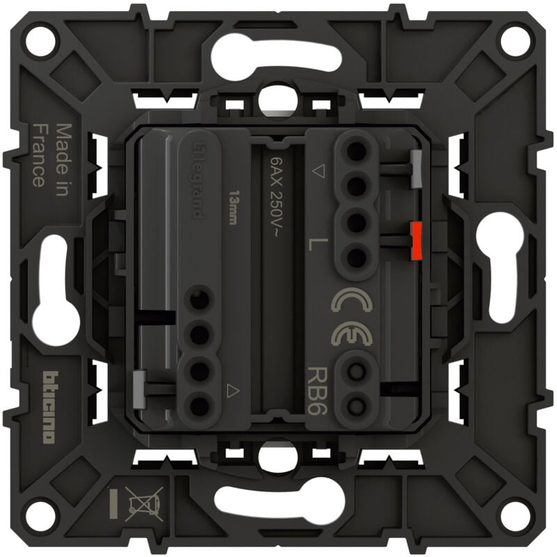 Legrand - Bticino - Interrupteur individuel de volets roulants Altège - Finition Nuit