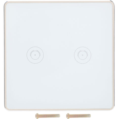 Interrupteur Intelligent Blanc WiFi Sans Fil, Télécommande Simple 600W 100‑240VAC 50/60Hz