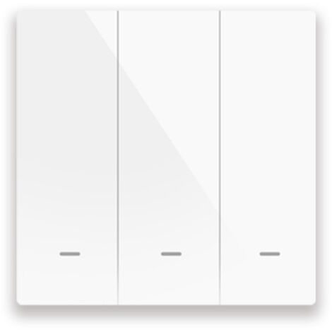 Interrupteur intelligent sans fil Wi-Fi ZigBee 100-240V, bouton-poussoir, commande vocale/tactile/application Smart Life, compatible Google Home