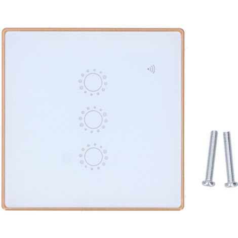 Interrupteur Intelligent Sans Fil WiFi, Télécommande Tactile pour Prise Britannique, 2200W 95‑240VAC