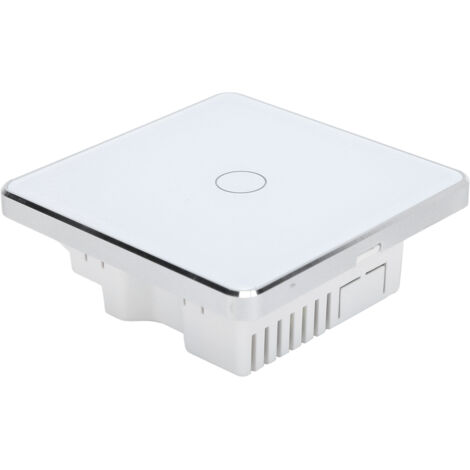 Interrupteur intelligent tactile ZigBee 3.0, commande vocale Alexa/Google, 86x86mm, sans fil, 100-250V, pour maison connectée