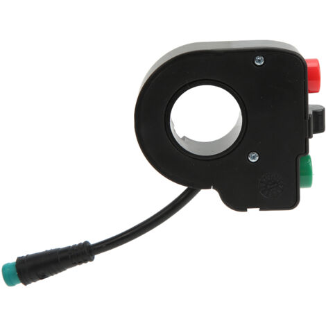 Interrupteur Klaxon Scooter 5 Pins Étanche Connecteur Bouton Remplacement Compatible KUGOO M4 M4 PRO