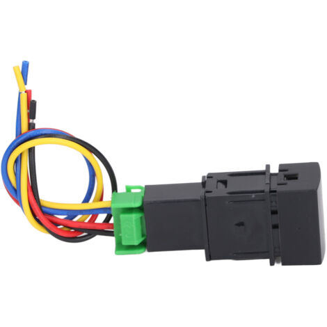 Interrupteur LED antibrouillard ABS 12V 10A pour personnalisation automobile