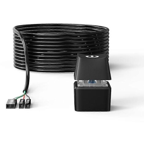 Interrupteur LED coloré pour ordinateur de bureau, carte mère PC, alimentation externe de démarrage - 10 m
