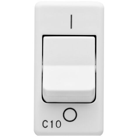Interrupteur magneto-thermique Gewiss system 10A GW20435