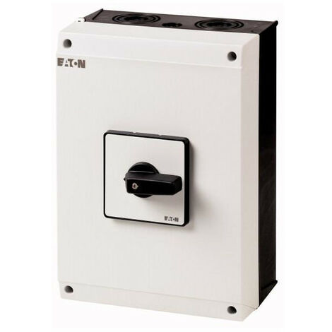 Interrupteur Marche-Arrêt +coffret 3p+N 100A EATON P3-100/I5/N
