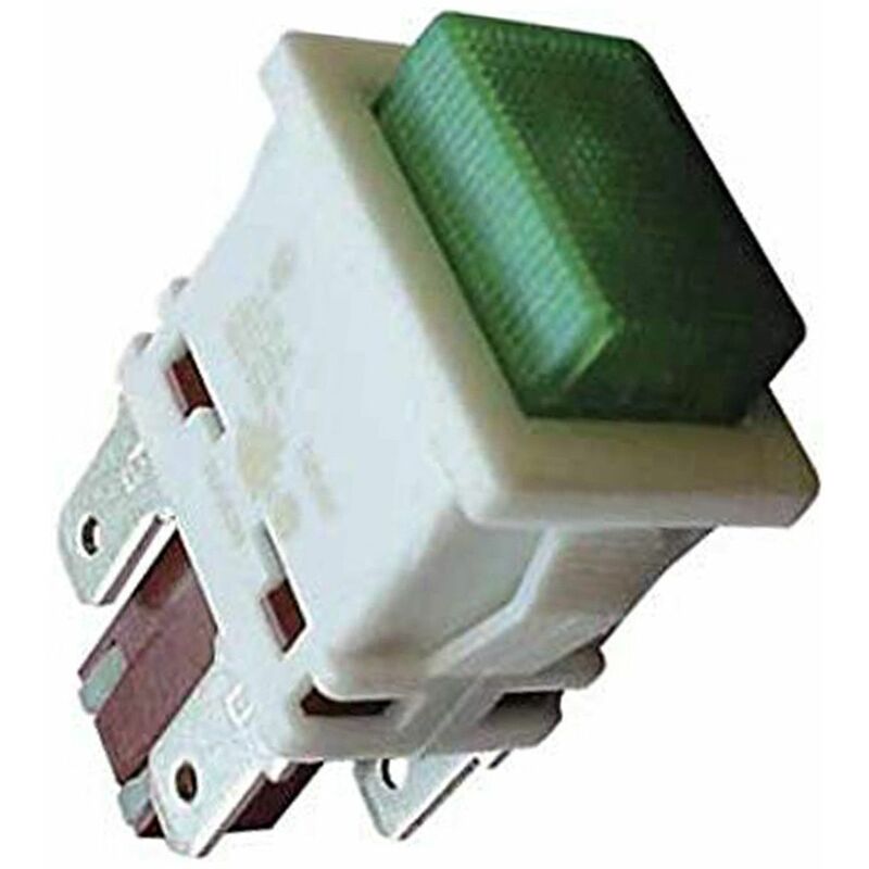 Whirlpool - Interrupteur marche arrêt d'origine (481927618261) Réfrigérateur, congélateur bauknecht, ignis, laden