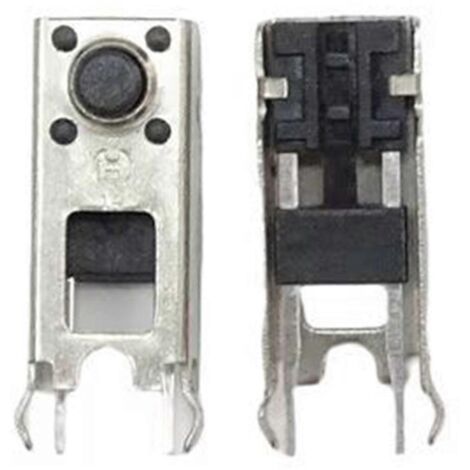 Interrupteur micro-bouton horizontal pour souris avec support à pattes allongées - 14 mm