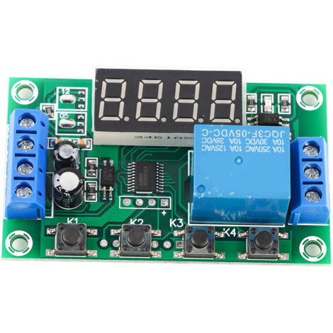 Interrupteur Minuterie Réglable Module Commande 5V pour Affichage LED