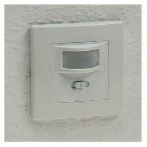 Interrupteur Mural détecteur de Mouvement encastré 160° pour Lampes Ampoules LED, halogènes (1) (SKU produit : 94199236 SKU Offre : 1123TC07)