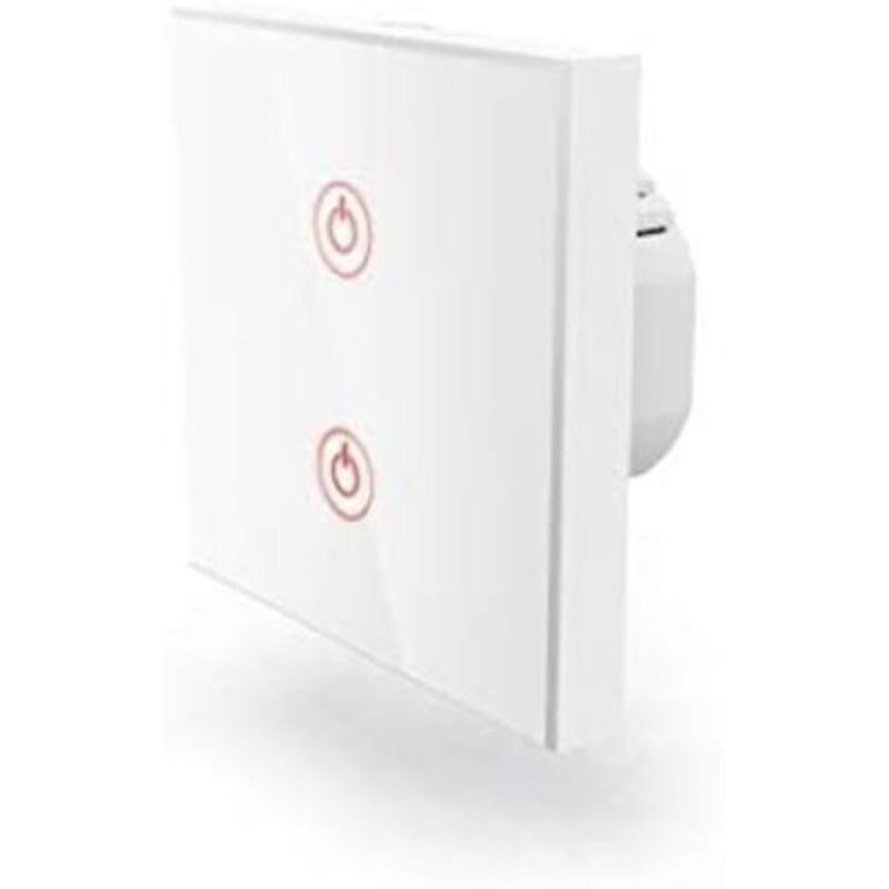 Hama - Wi-Fi Interrupteur mural Alexa, Google Home