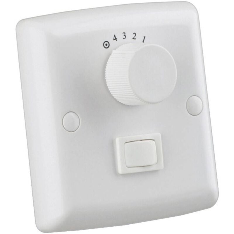 Westinghouse 78801 Interrupteur mural pour ventilateur de plafond blanc