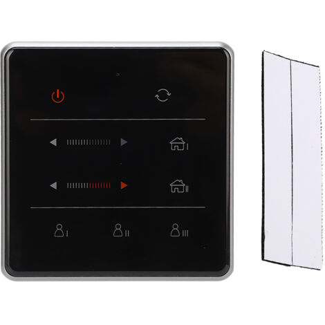 Interrupteur Mural Tactile Intelligent pour Maison Connectée - Contrôle Bluetooth sans Fil via App Tuya et Scénarios