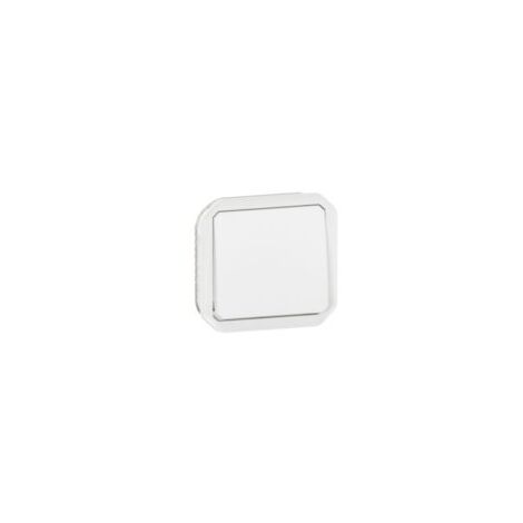 Interrupteur ou va-et-vient 10AX 250V Plexo composable blanc LEGRAND 069611L