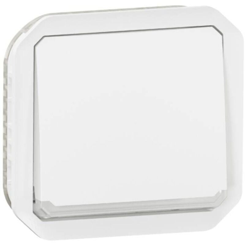 Legrand - Interrupteur ou va-et-vient lumineux avec voyant étanche Plexo 10AX 250V IP55 IK08 avec enjoliveur finition blanc