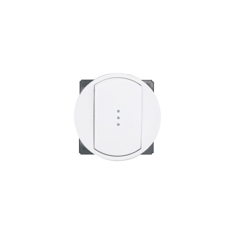 Legrand - Interrupteur ou va-et-vient sans Neutre Céliane avec témoin intégré - Blanc (CB0016)