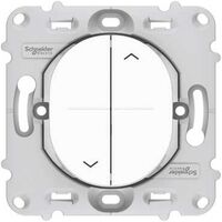 Interrupteur Ovalis pour volet roulant -2 boutons - Fixation par vis - Schneider Electric