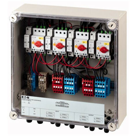 Interrupteur pompiers pour 4 chaînes 30A MV 000168103 EATON SOL30X4-SAFETY-MV-U(230V50HZ)