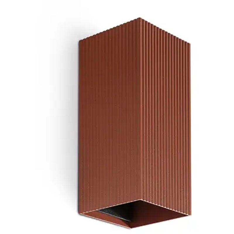 Faro Barcelona - Interrupteur pour applique murale cannelée carrée terre lune 40568