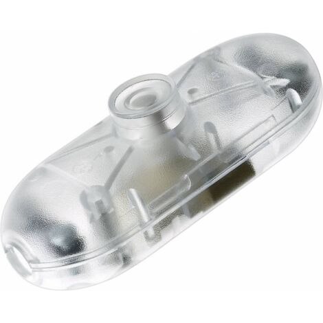 Interrupteur pour câble souple interBär 5044-000.01 transparent 1 x Off/On 2 A 1 pc(s) - transparent