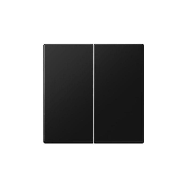 Jung - touche double ls noir mat (référence : LS995SWM)