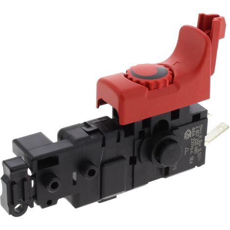 Interrupteur pour perceuse Bosch GSB16RE – Compatible avec modèles 3601A4E500/3601A4E530/3601A4E570 – Remplacement rapide et facile
