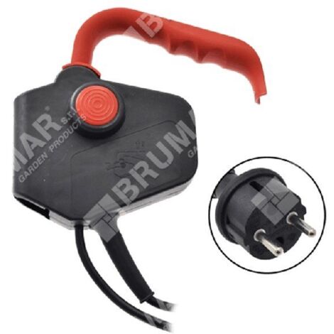 Interrupteur pour tondeuse à gazon IKRA - COMPATIBLE MOGATEC - 044850