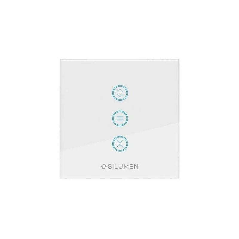 Silamp - Interrupteur pour Volet Roulant Connecté Wifi Tactile Blanc - si