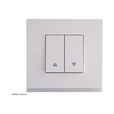 Interrupteur pour volet roulant Gallery Complet Blanc