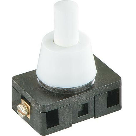 Interrupteur poussoir 62A 250V 1 pole blanc 1 pc
