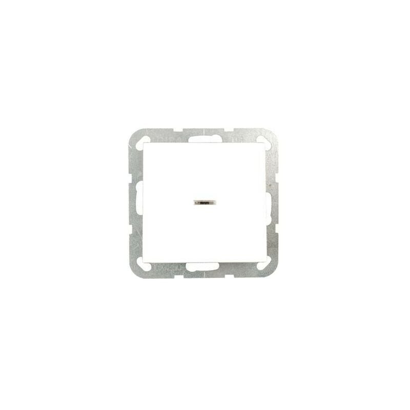 Varta - Interrupteur-poussoir va-et-vient voyant, System 55 blanc pur brillant