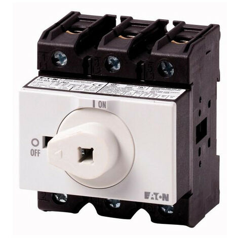 Interrupteur principal 3P 63A, sans rallonge