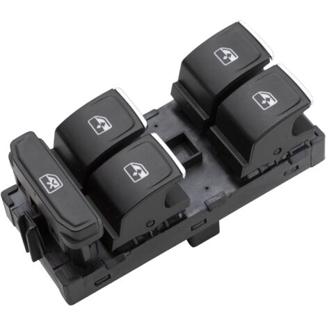 Interrupteur principal lève-vitre électrique Golf MK7 – Compatible Seat Ateca Ibiza Touran – Haute sensibilité et longévité - 5G0959857B