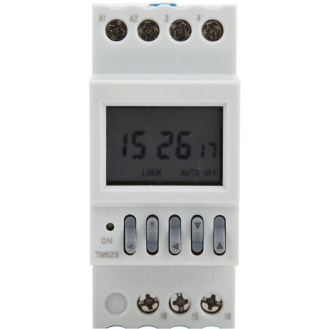 Interrupteur Programmable 8 Cycles Jour/Nuit - Ajustement Automatique Latitude - 220V AC