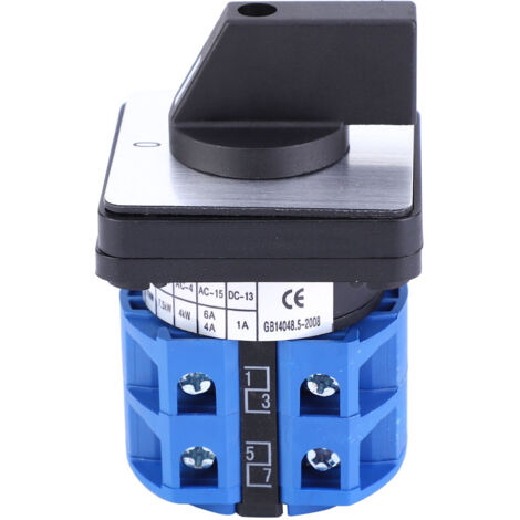 Interrupteur rotatif à came 2 positions 690V 25A pour commutation universelle