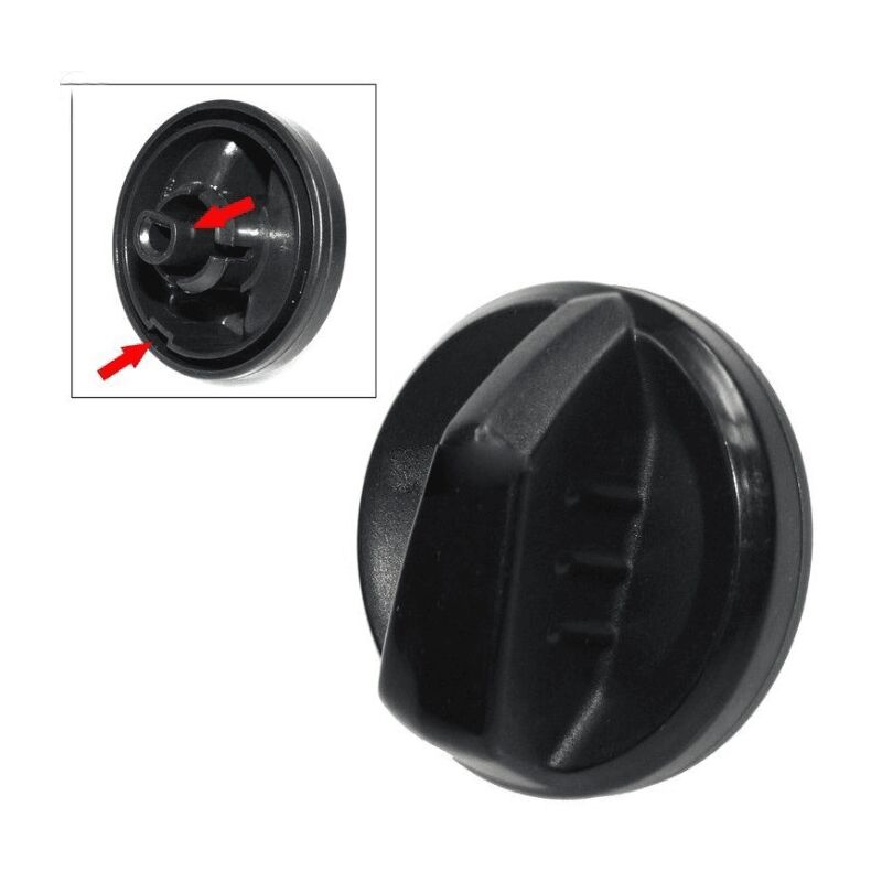 Interrupteur rotatif noir pour pieces aspirateur nettoyeur...