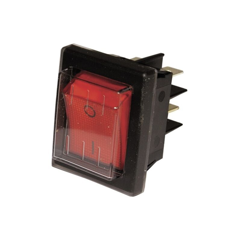 Interrupteur bipolaire étanche lumineux rouge - diff pour Zaegel Held A814398