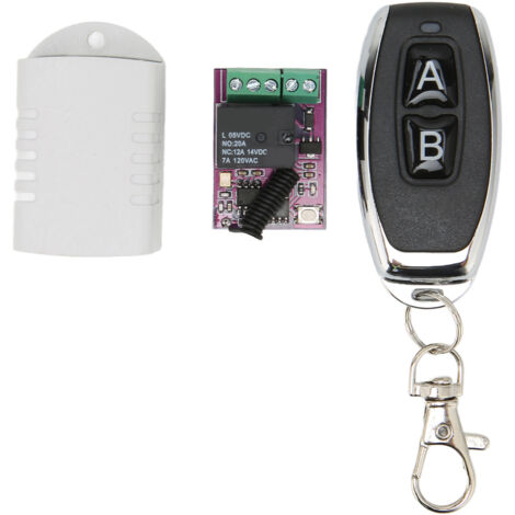 Interrupteur sans Fil 1 Canal RF pour LED, Moteur DIY, Télécommande 5V