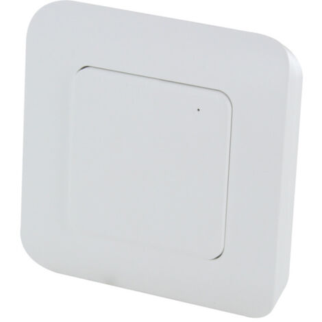 Interrupteur sans fil 433 MHz – Portée 50m – Alimentation pile CR2032 – Installation facile pour contrôle éclairages et chauffage – DIO