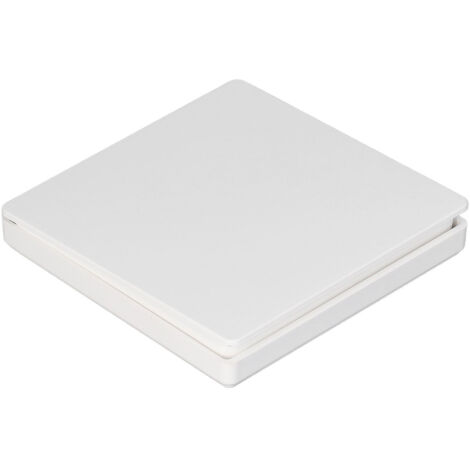 Interrupteur sans Fil Auto-Alimenté avec Panneau LED, Bouton Unique AC 100-240V pour Appareils Ménagers