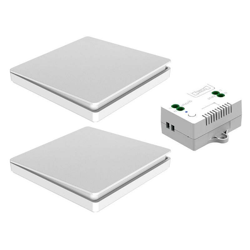 Csparkv - Interrupteur sans fil autoalimenté, sans pile, télécommande sans fil pour les lumières et appareils électriques, étanche et sûr, pouvant