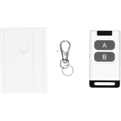 Interrupteur sans fil intelligent avec télécommande RF, récepteur et émetteur 12V/24V pour automatisation